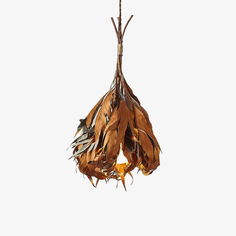 Dried Branch Leaf Pendant Lamp - Vakkerlight