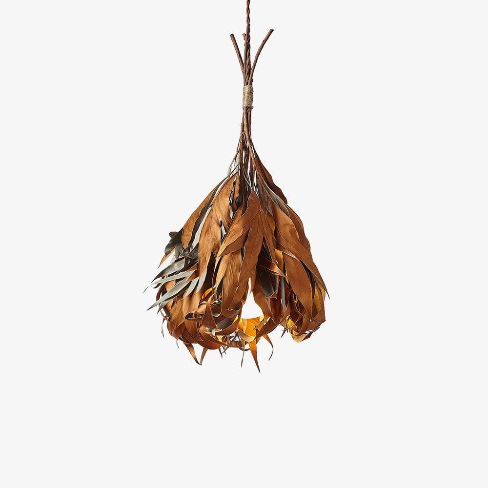 Dried Branch Leaf Pendant Lamp - Vakkerlight