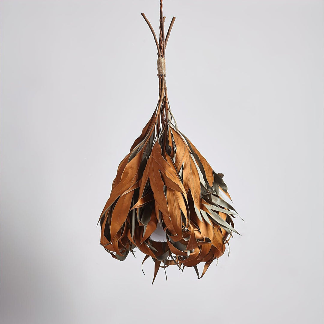 Dried Branch Leaf Pendant Lamp - Vakkerlight