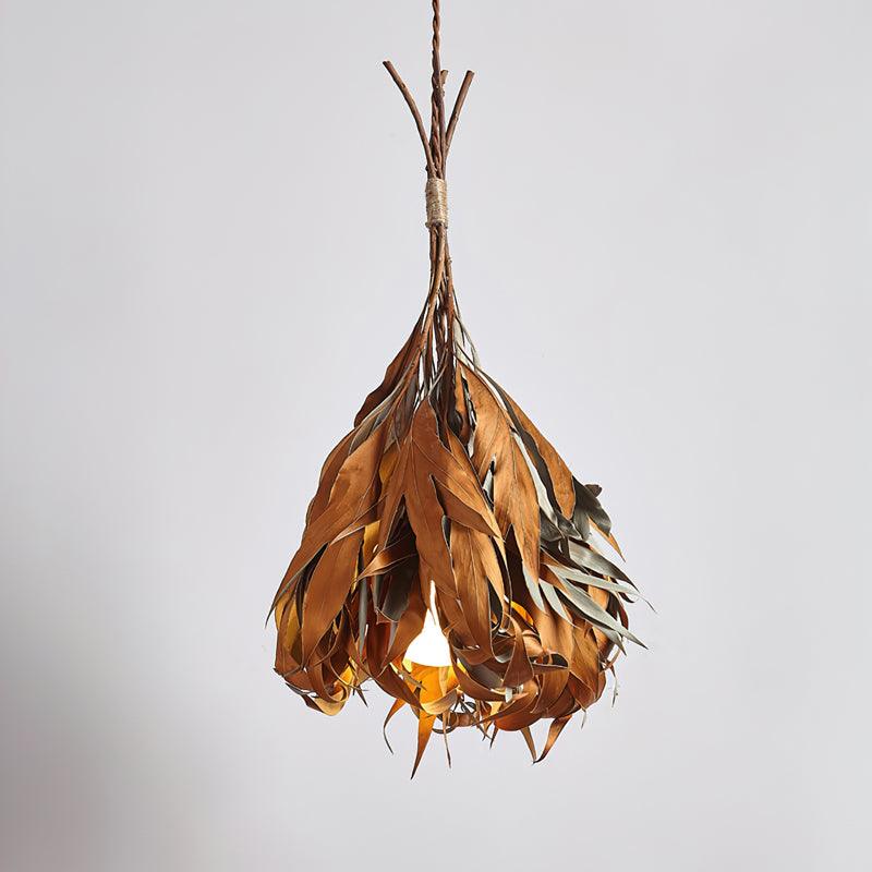 Dried Branch Leaf Pendant Lamp - Vakkerlight