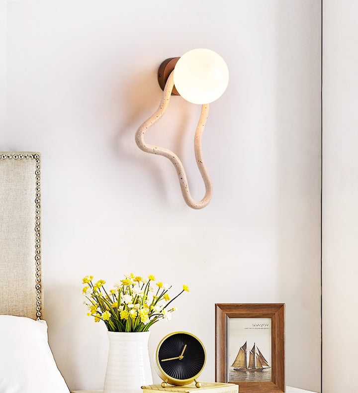 Driftform Travertine Wall Sconce - Vakkerlight