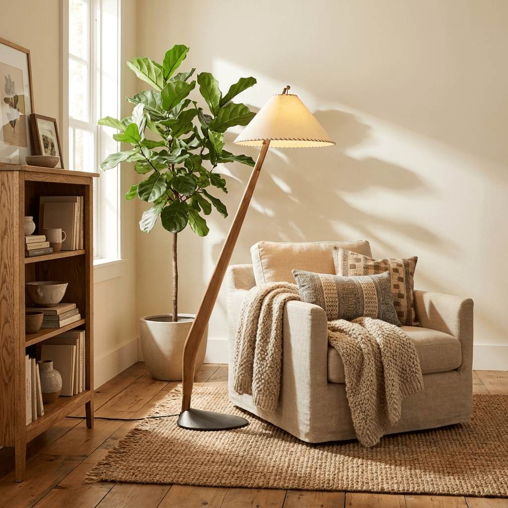 Driftwood Tilt Floor Lamp - Vakkerlight