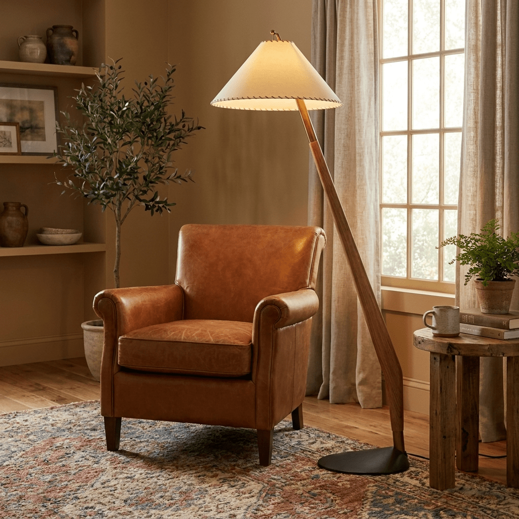Driftwood Tilt Floor Lamp - Vakkerlight