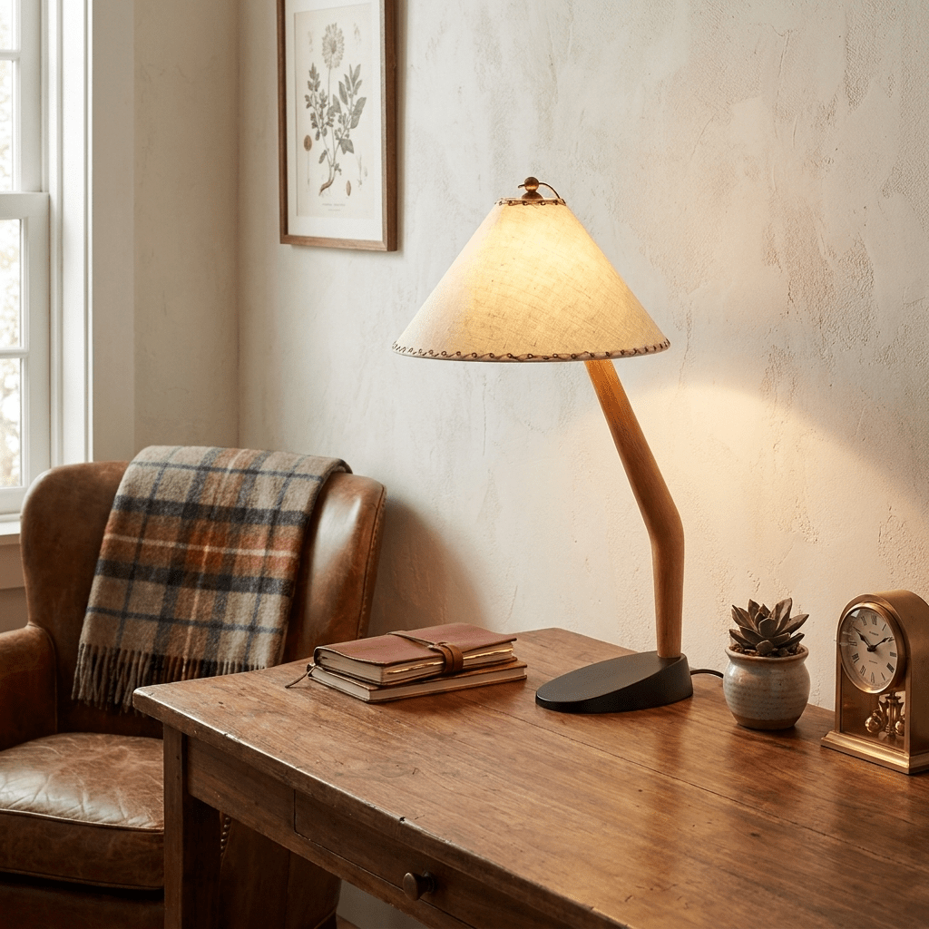 Driftwood Tilt Table Lamp - Vakkerlight