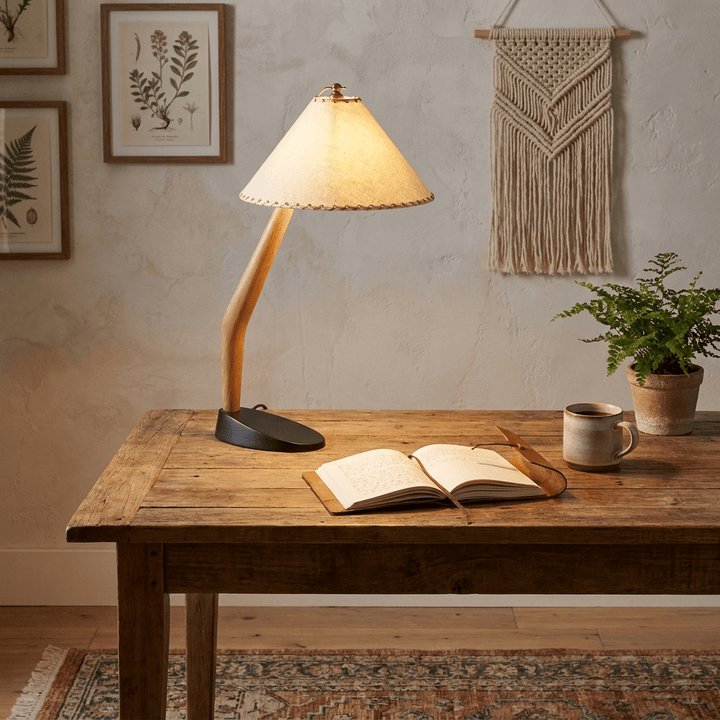 Driftwood Tilt Table Lamp - Vakkerlight