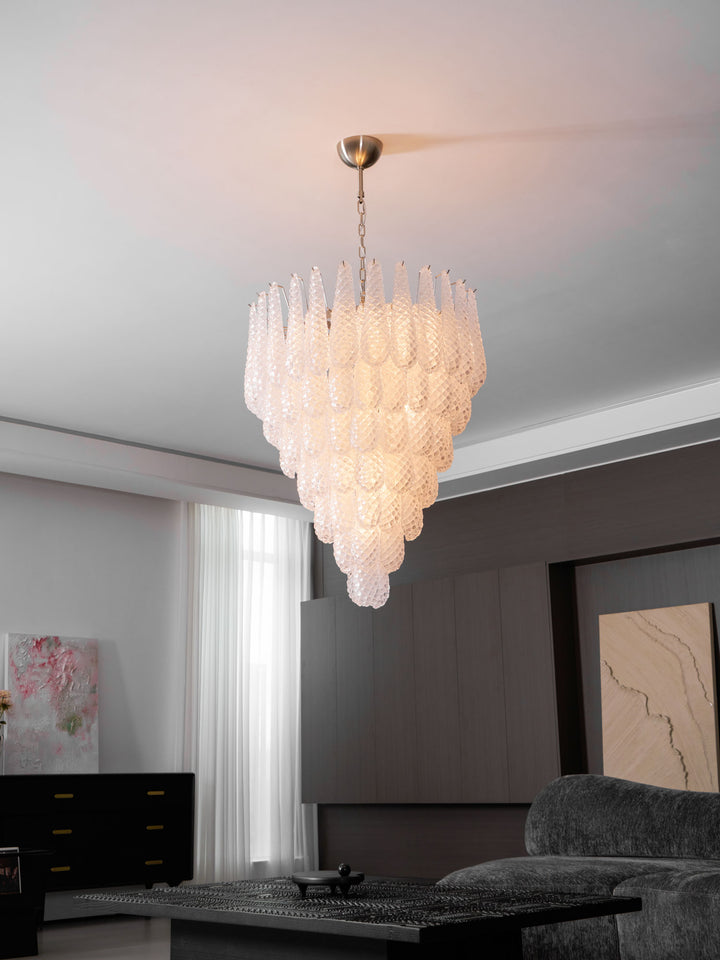 Murano Glass Droplet Chandelier - Vakkerlight