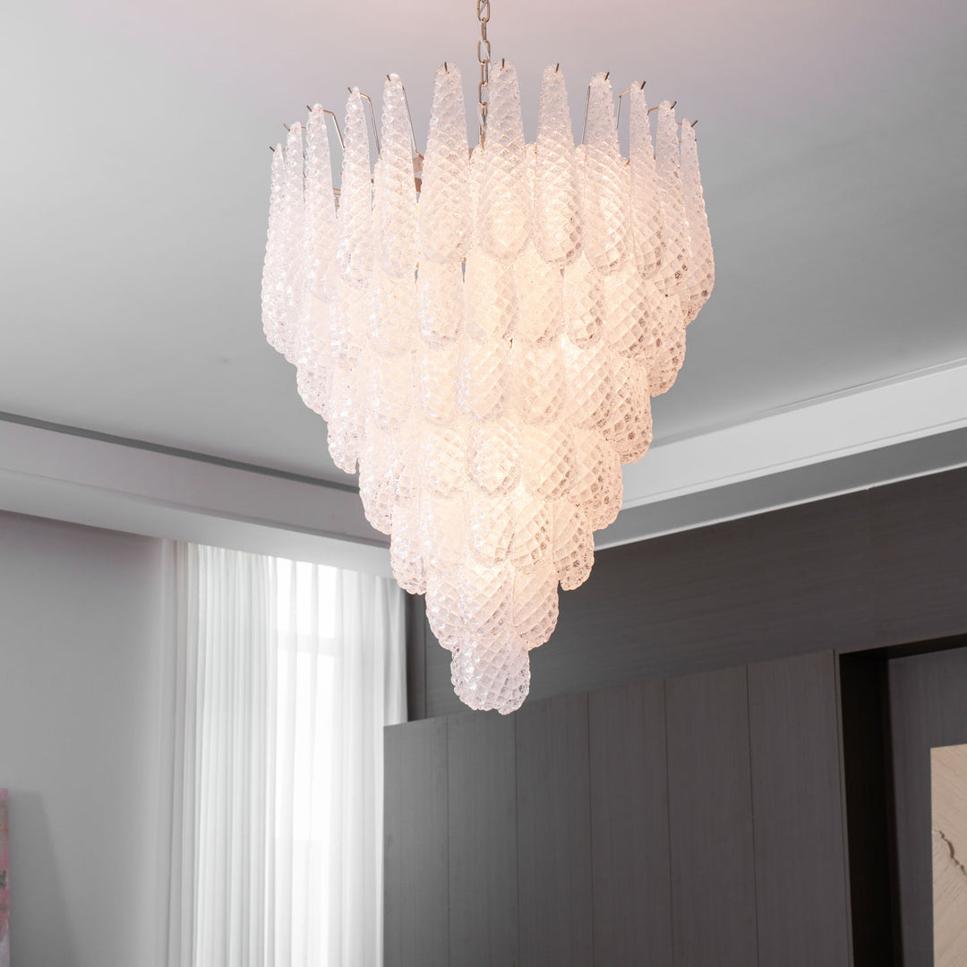 Murano Glass Droplet Chandelier - Vakkerlight