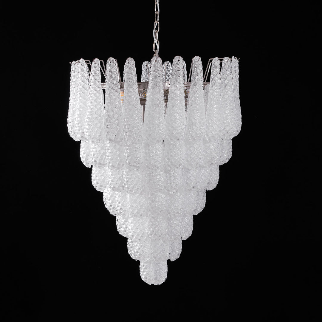 Murano Glass Droplet Chandelier - Vakkerlight