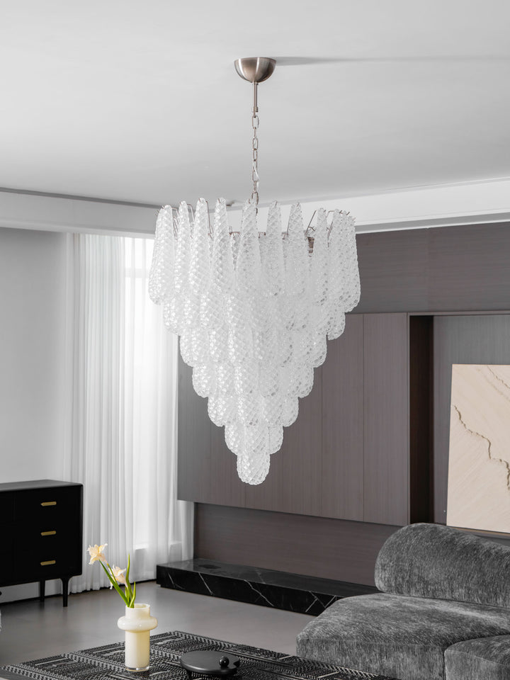 Murano Glass Droplet Chandelier - Vakkerlight