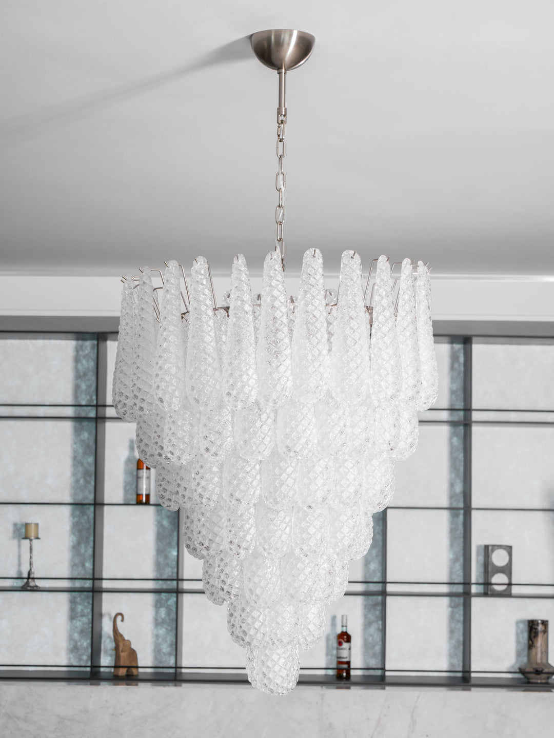 Murano Glass Droplet Chandelier - Vakkerlight