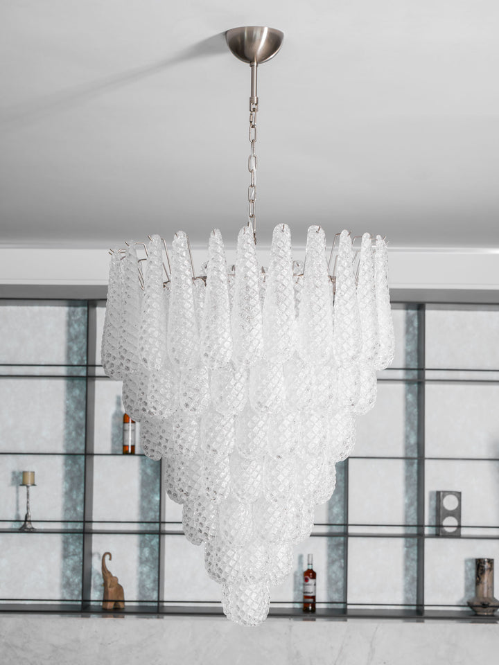 Murano Glass Droplet Chandelier - Vakkerlight