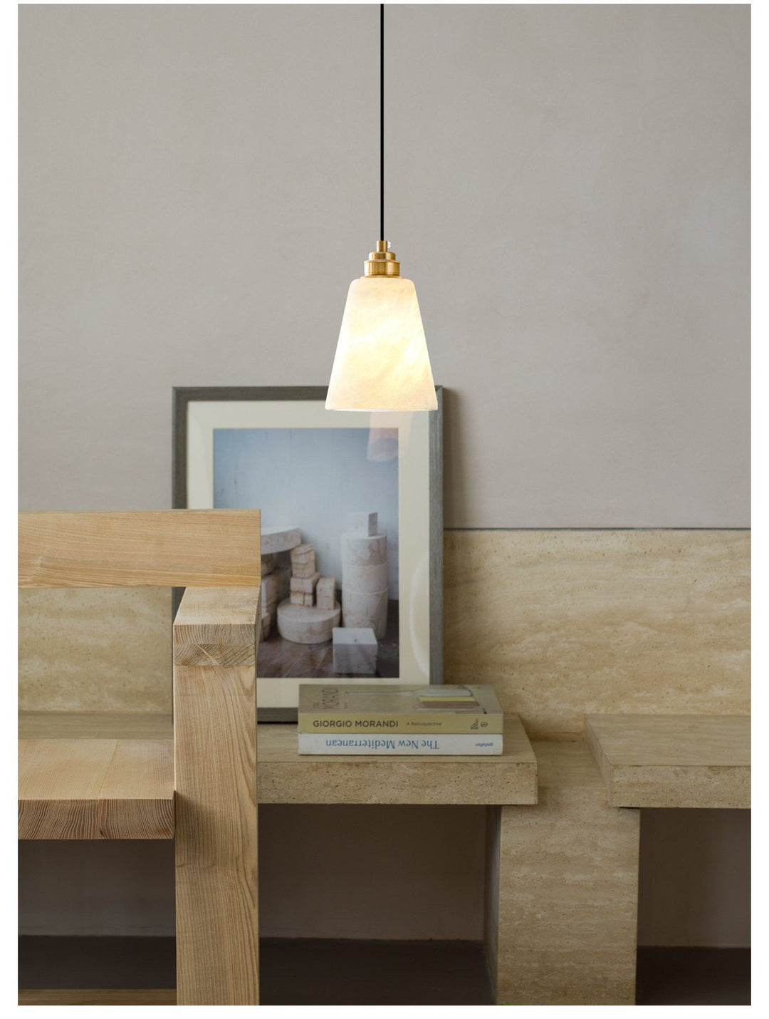Droplet Alabaster Pendant Lamp - Vakkerlight