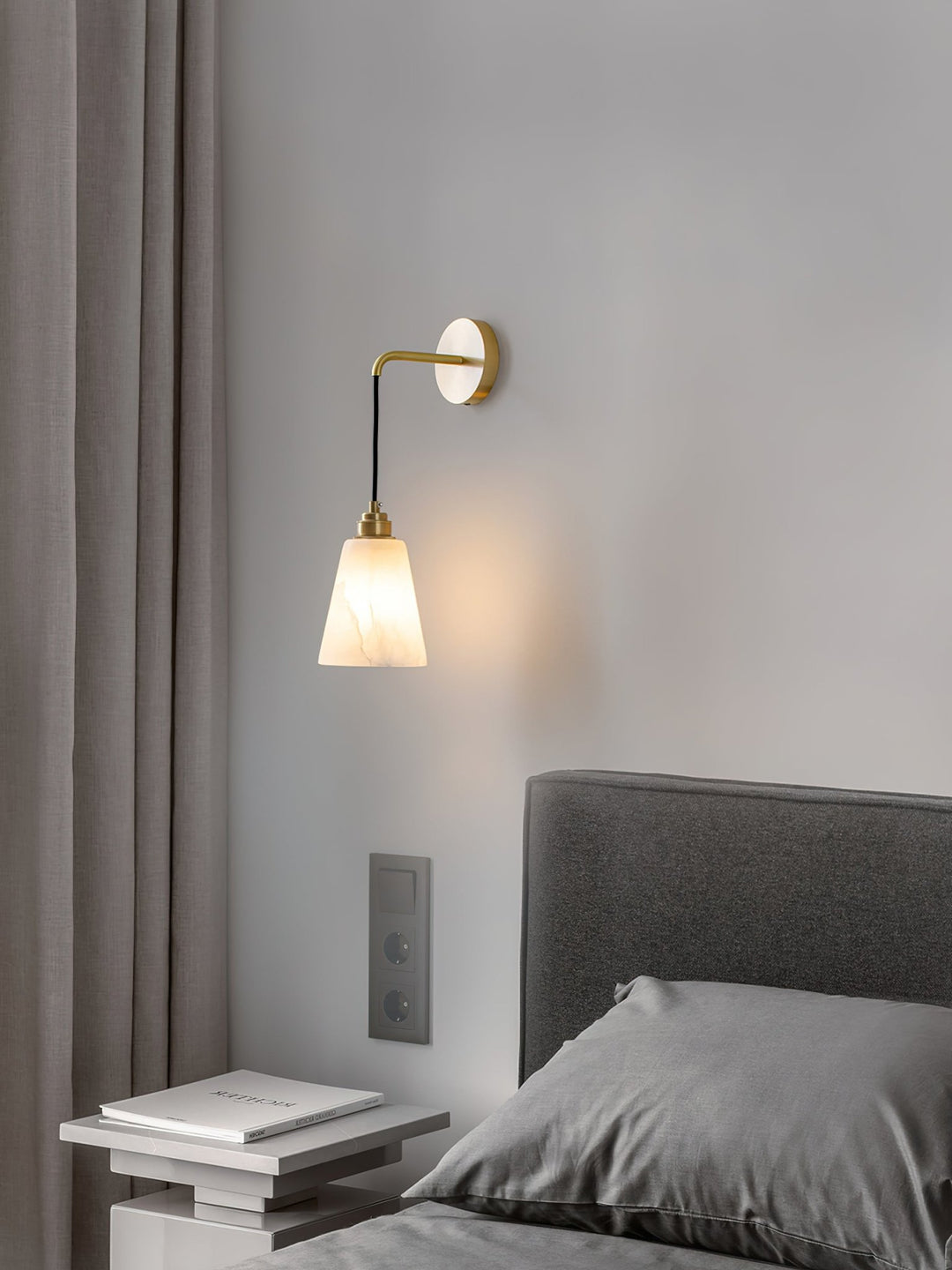 Droplet Alabaster Wall Lamp - Vakkerlight