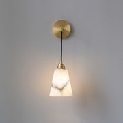 Droplet Alabaster Wandlampe