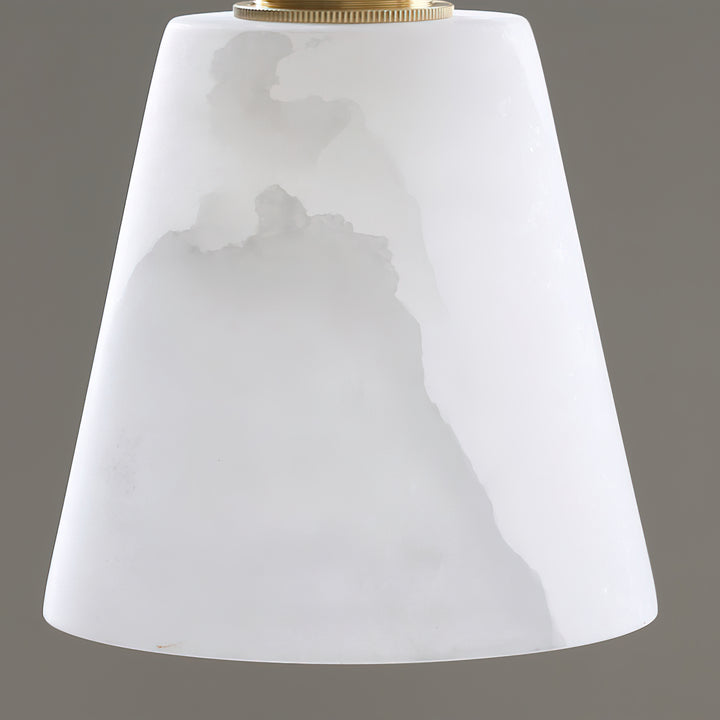 Droplet Alabaster Wandlampe