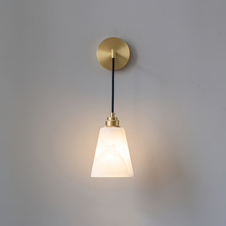 Droplet Alabaster Wall Lamp