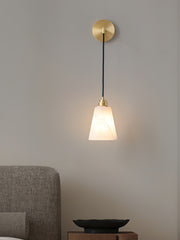 Droplet Alabaster Wall Lamp