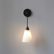 Droplet Alabaster Wandlampe