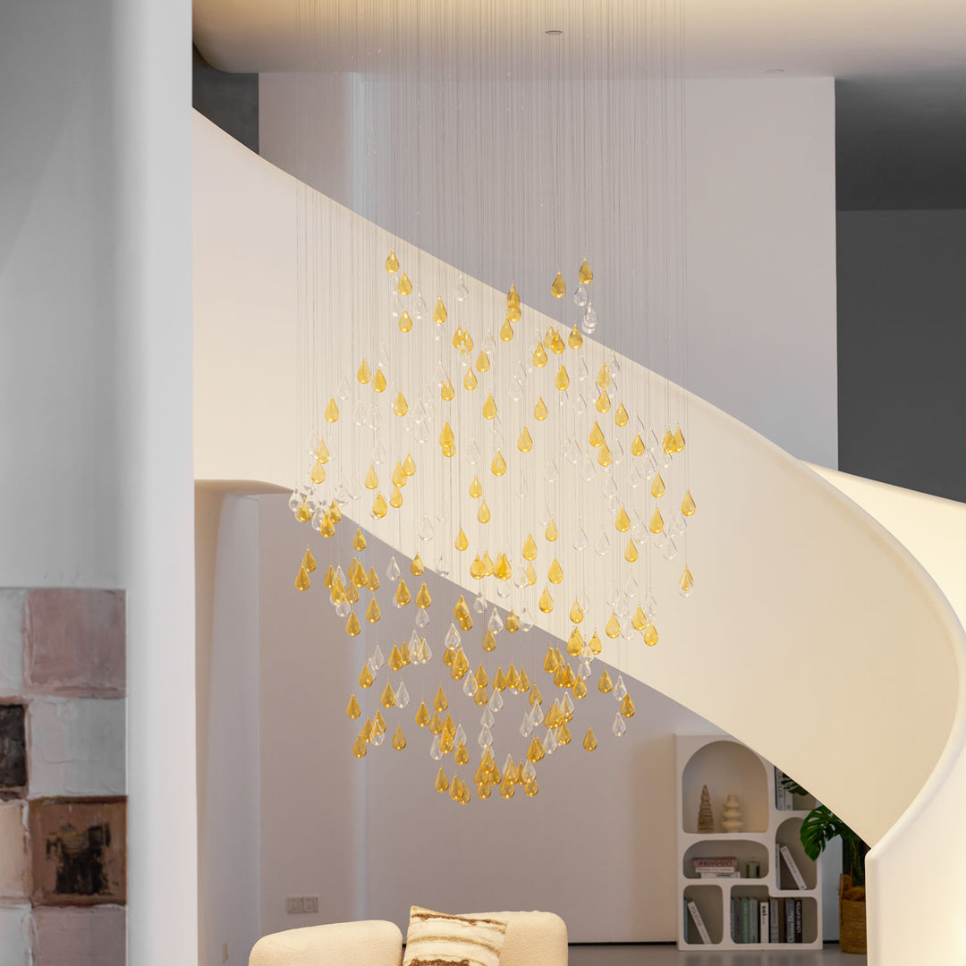 Droplets Sculpture Chandelier - Vakkerlight