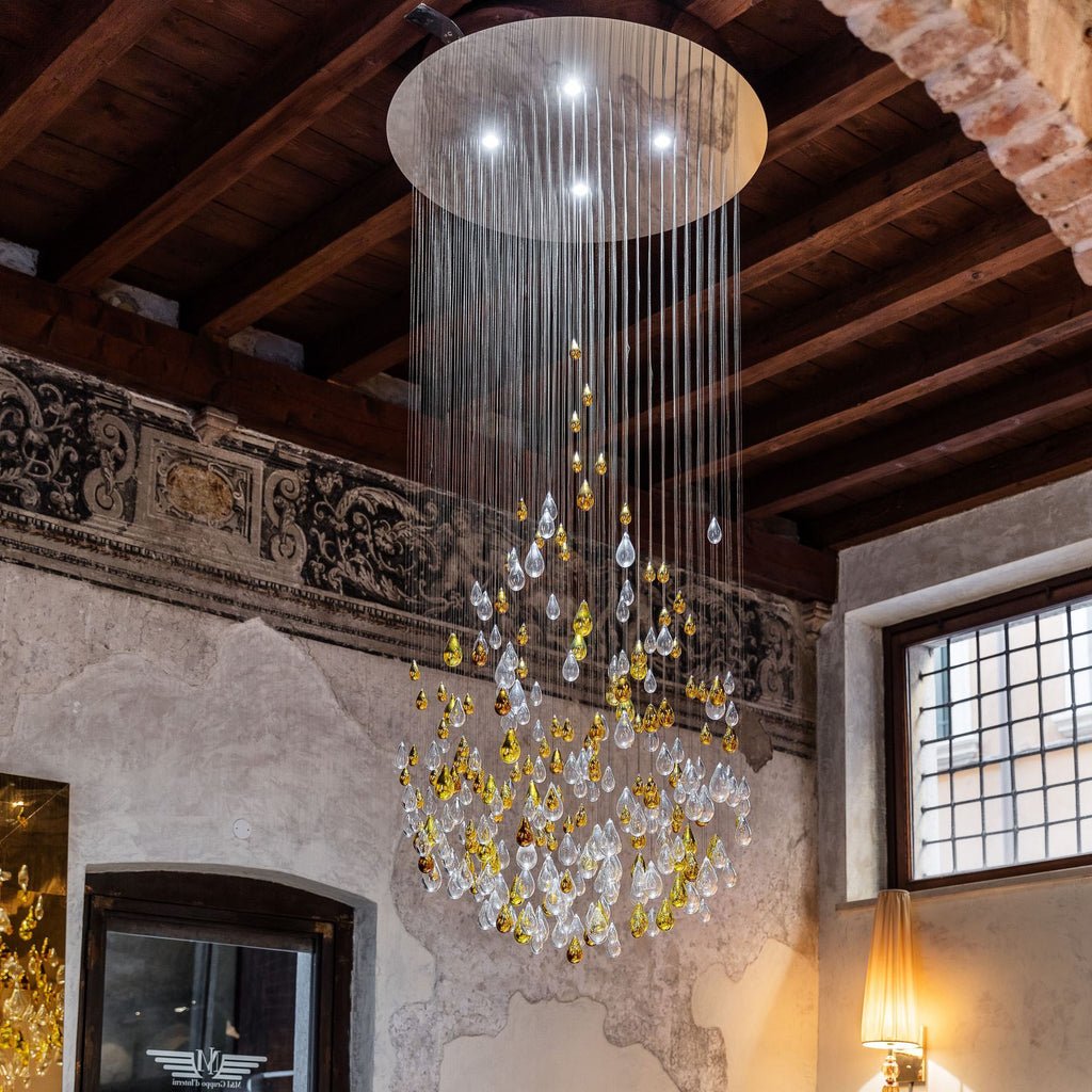 Droplets Sculpture Chandelier - Vakkerlight
