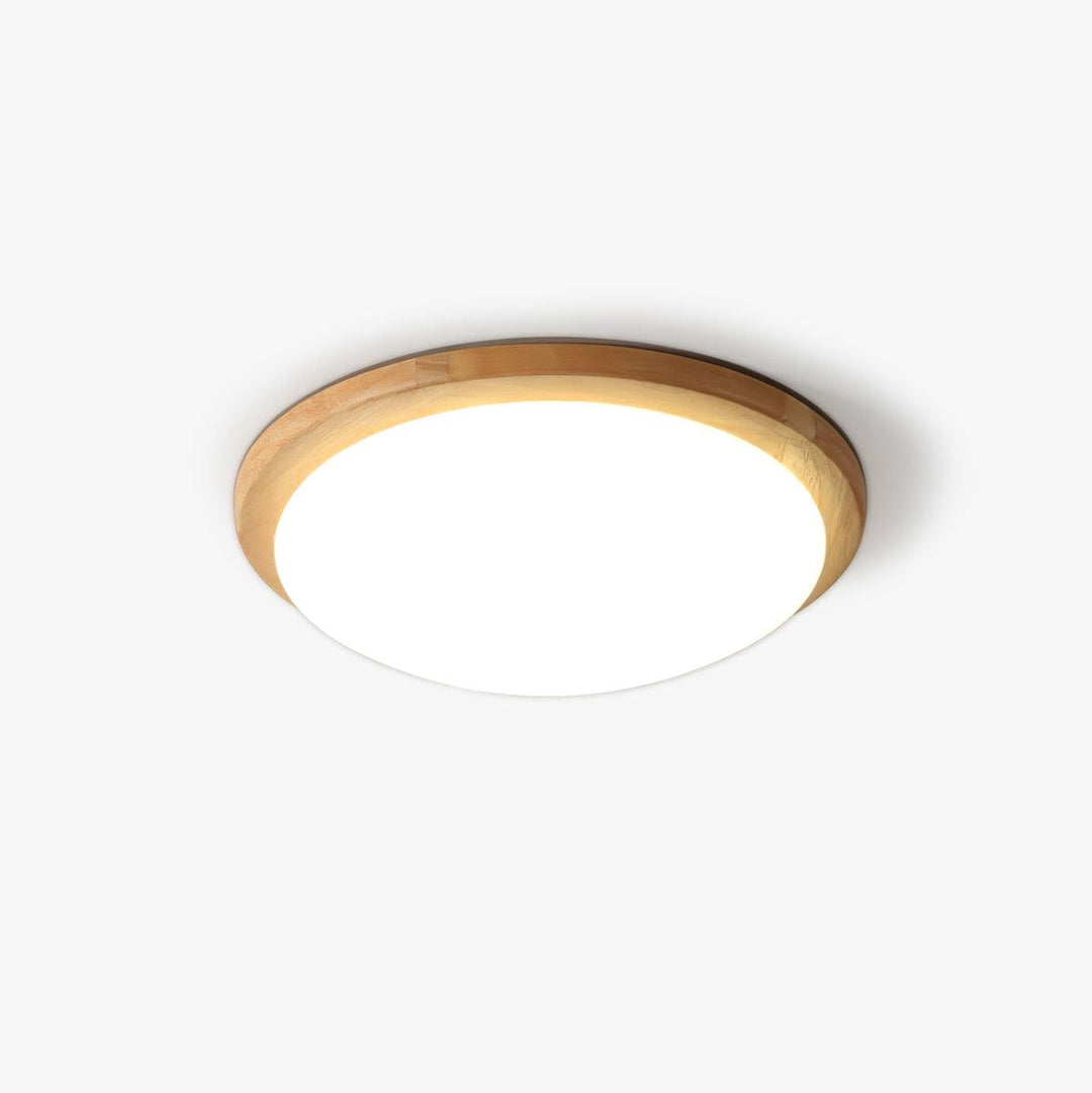 Drum Wood Ceiling Lamp - Vakkerlight