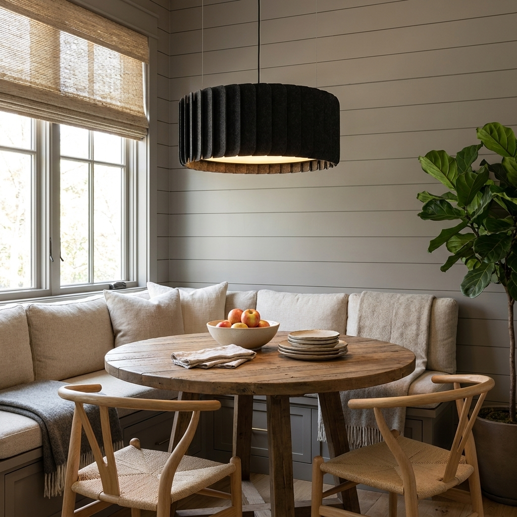 Drum Acoustic Pendant Lamp