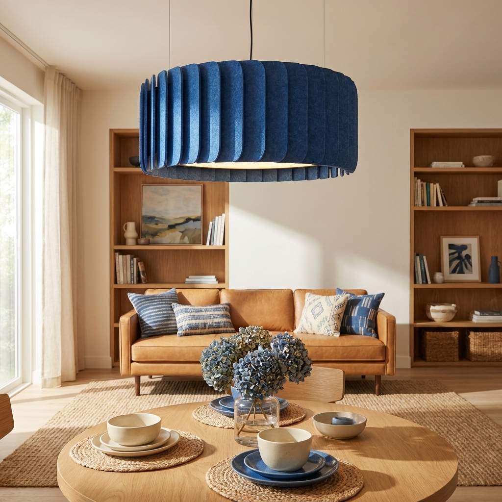 Drum Acoustic Pendant Lamp