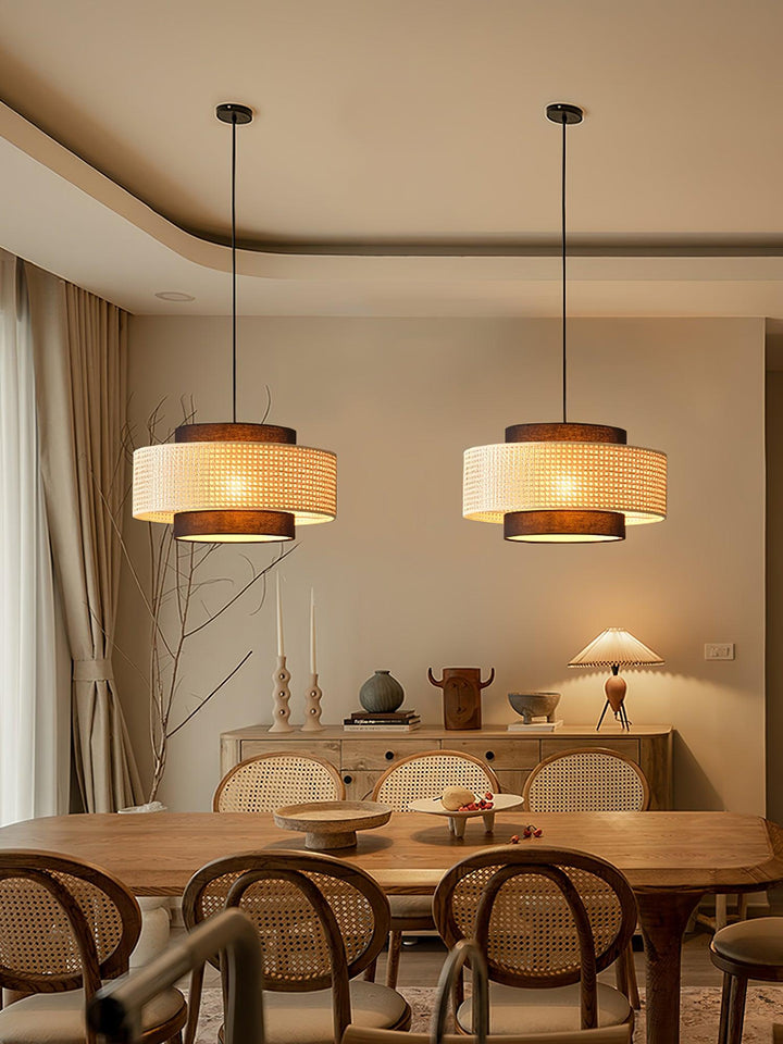 Drum Shade Pendant Light - Vakkerlight