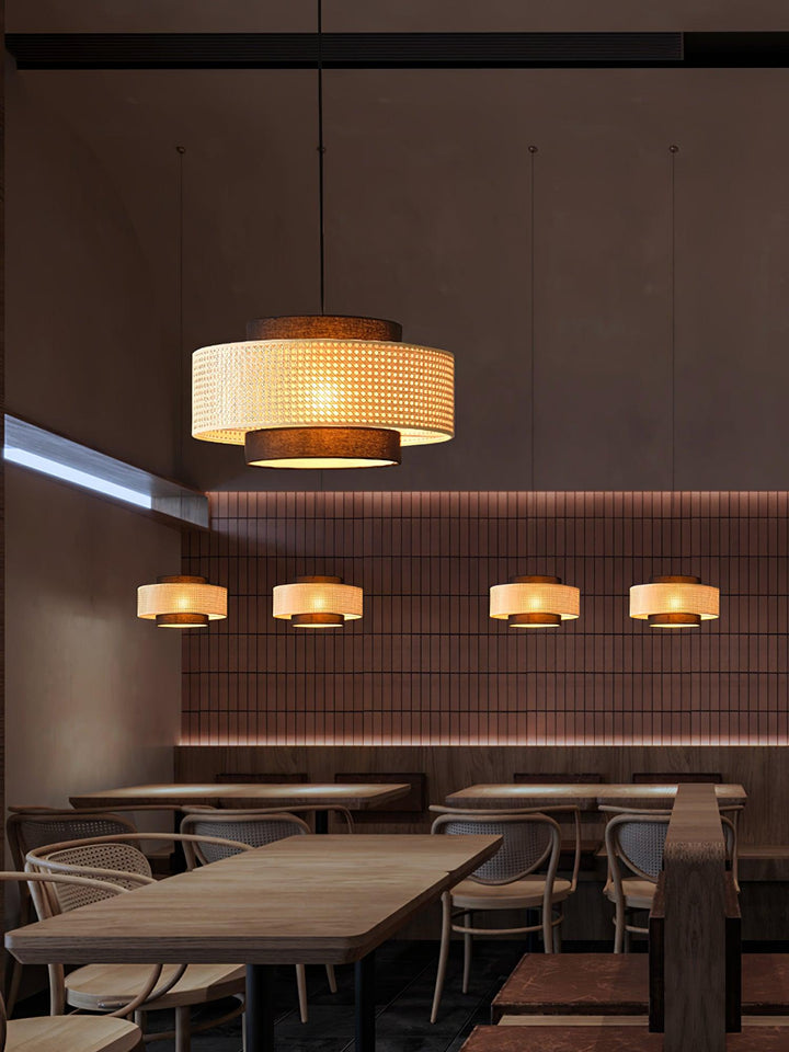 Drum Shade Pendant Light - Vakkerlight