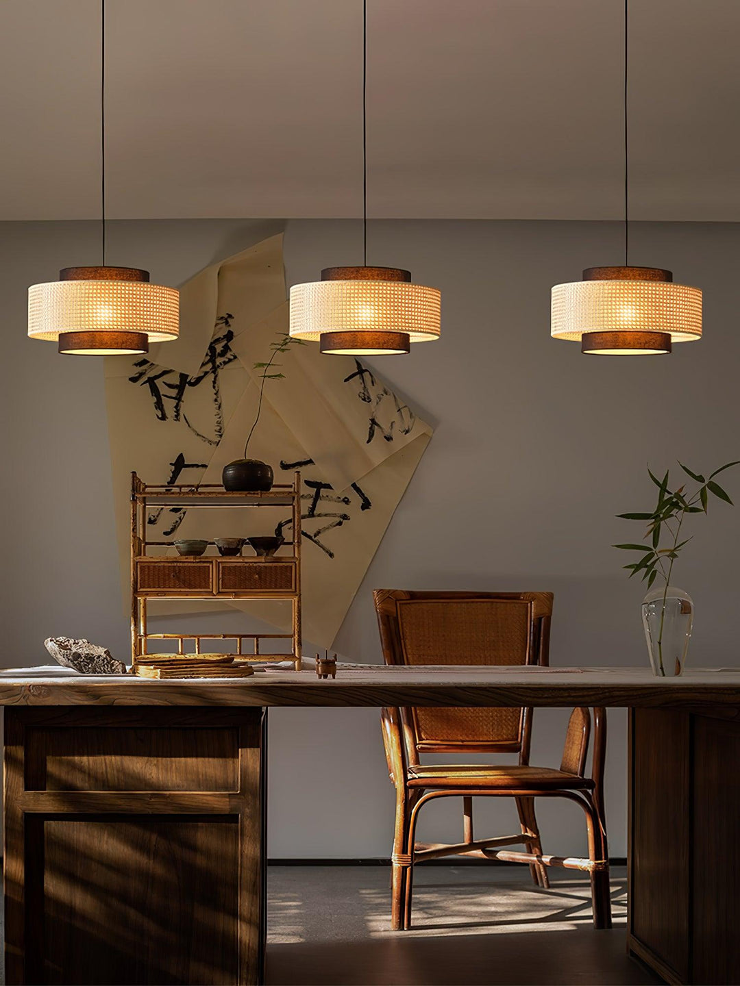 Drum Shade Pendant Light - Vakkerlight