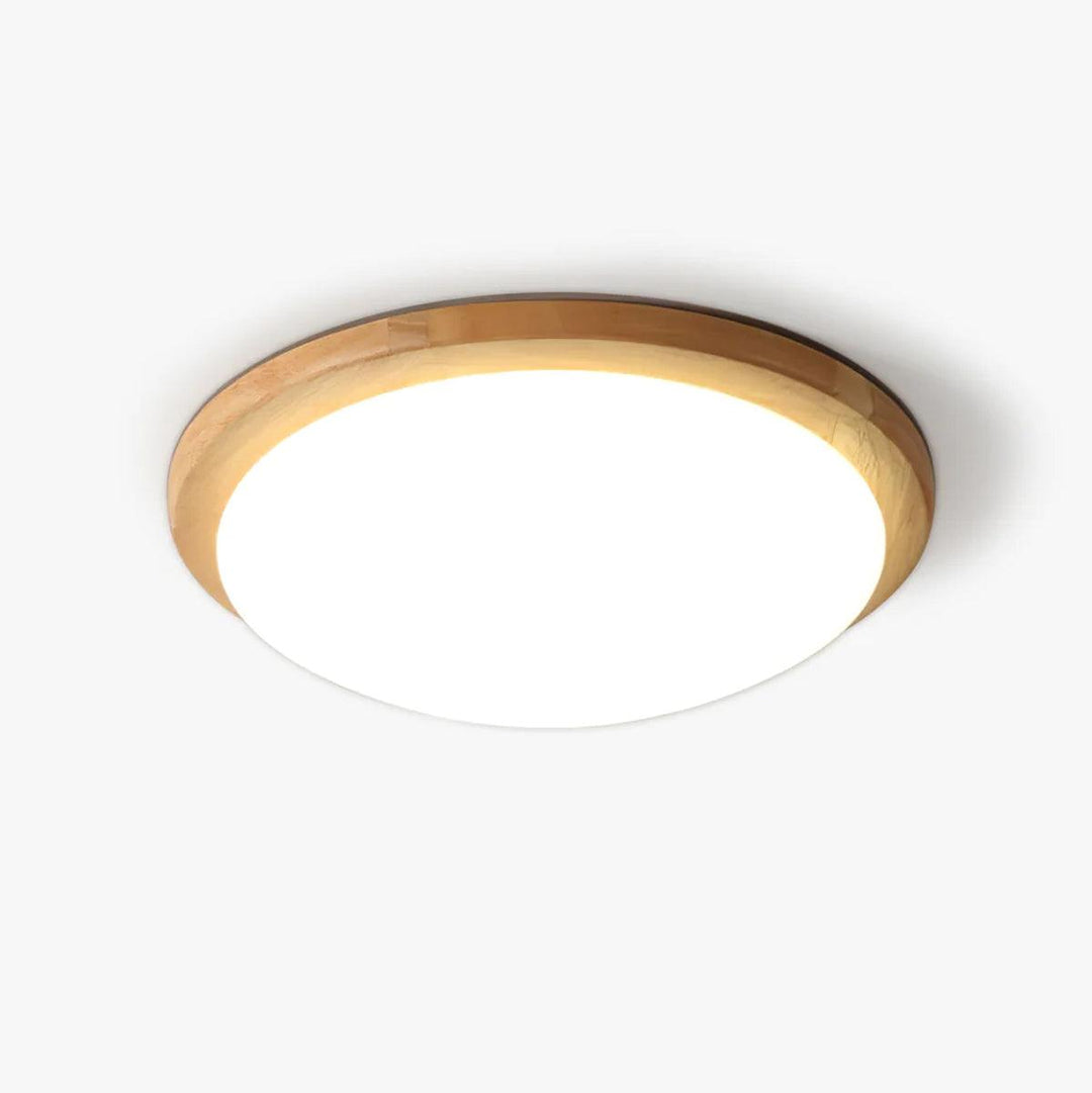 Drum Wood Ceiling Lamp - Vakkerlight