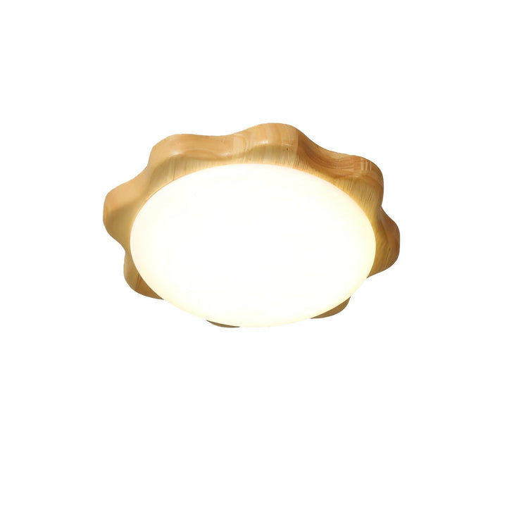 Drum Wood Ceiling Lamp - Vakkerlight