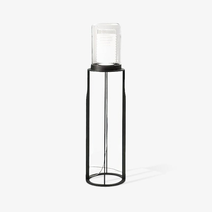 Dual Cylinder Glass Floor Lamp - Vakkerlight