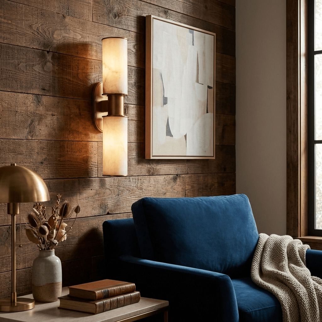 Dualis Alabaster Wall Sconce - Vakkerlight
