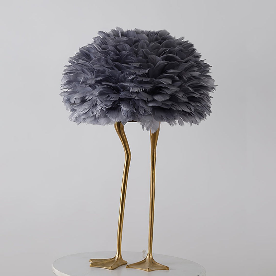 Duck Feet Feather Table Lamp - Vakkerlight