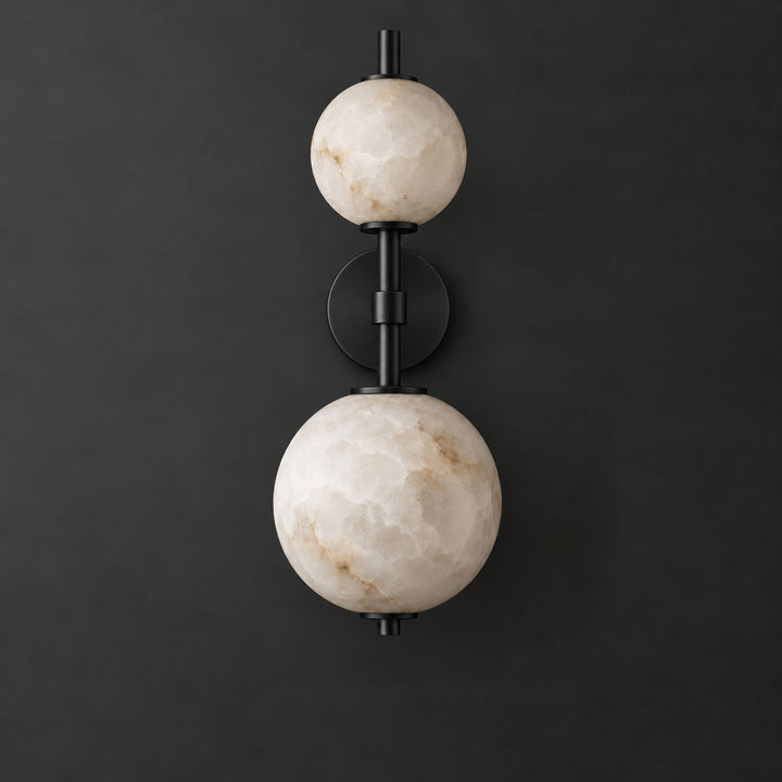 Duet Albast wandlamp