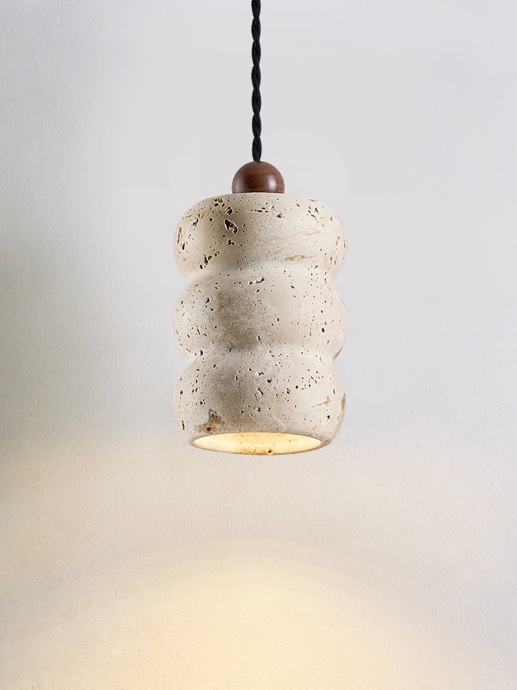 Dune Pebble Travertine Pendant Light - Vakkerlight