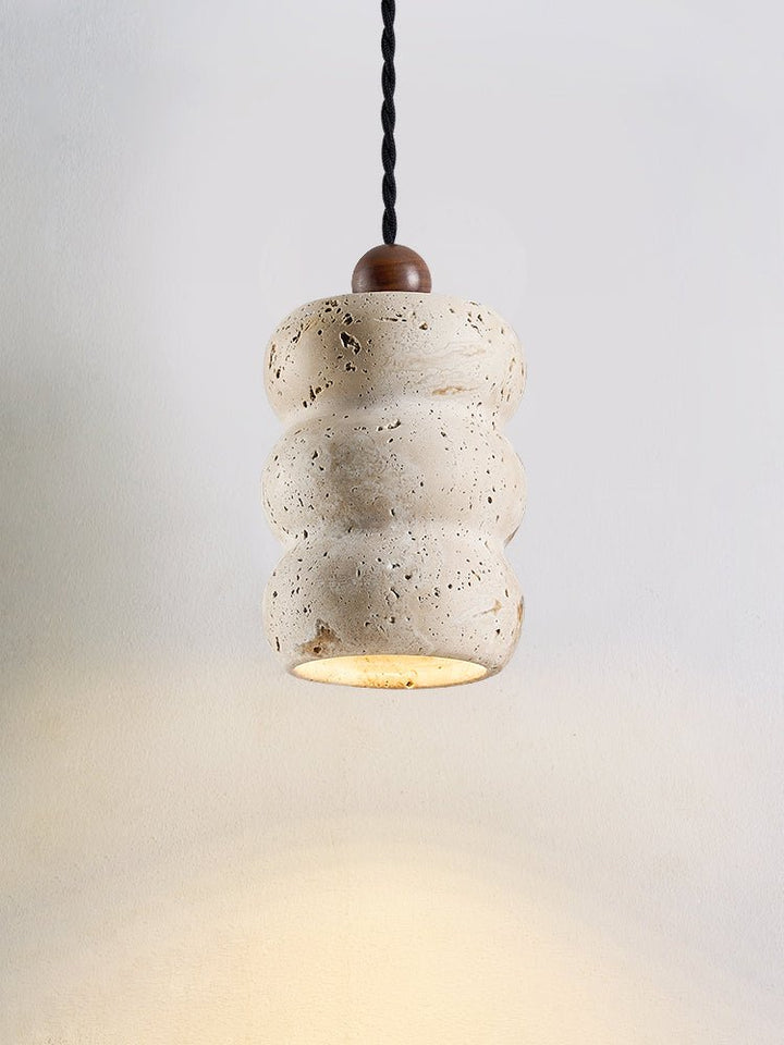 Dune Pebble Travertine Pendant Light - Vakkerlight