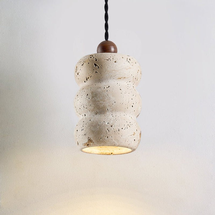 Dune Pebble Travertine Pendant Light - Vakkerlight