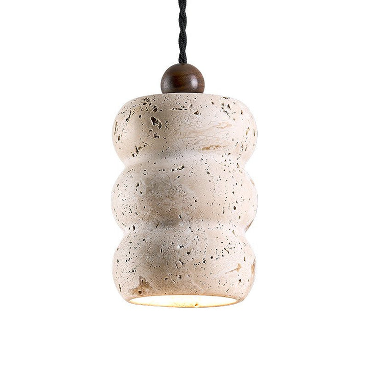 Dune Pebble Travertine Pendant Light - Vakkerlight