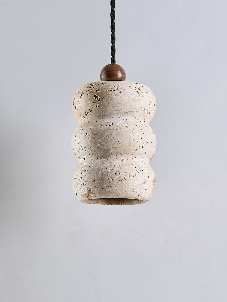 Dune Pebble Travertine Pendant Light - Vakkerlight