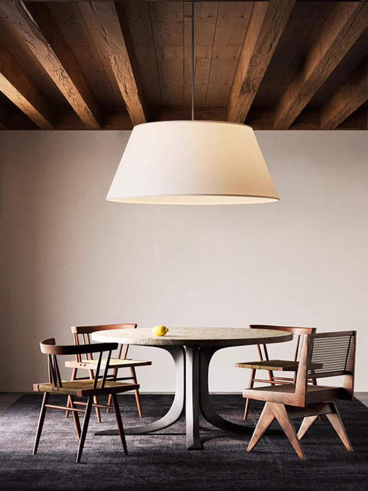 Dune Tapered Fabric Pendant Light