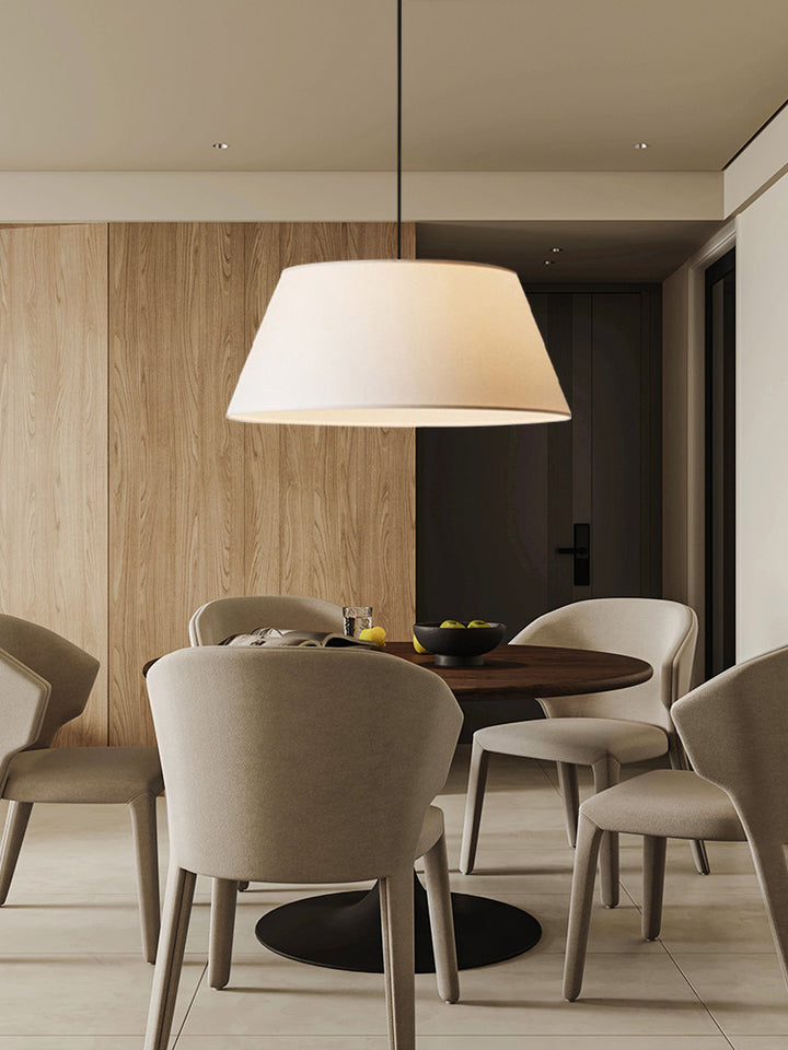 Dune Tapered Fabric Pendant Light