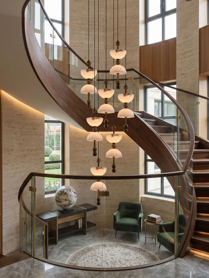 Duo Alabaster Pendant Lamp - Vakkerlight