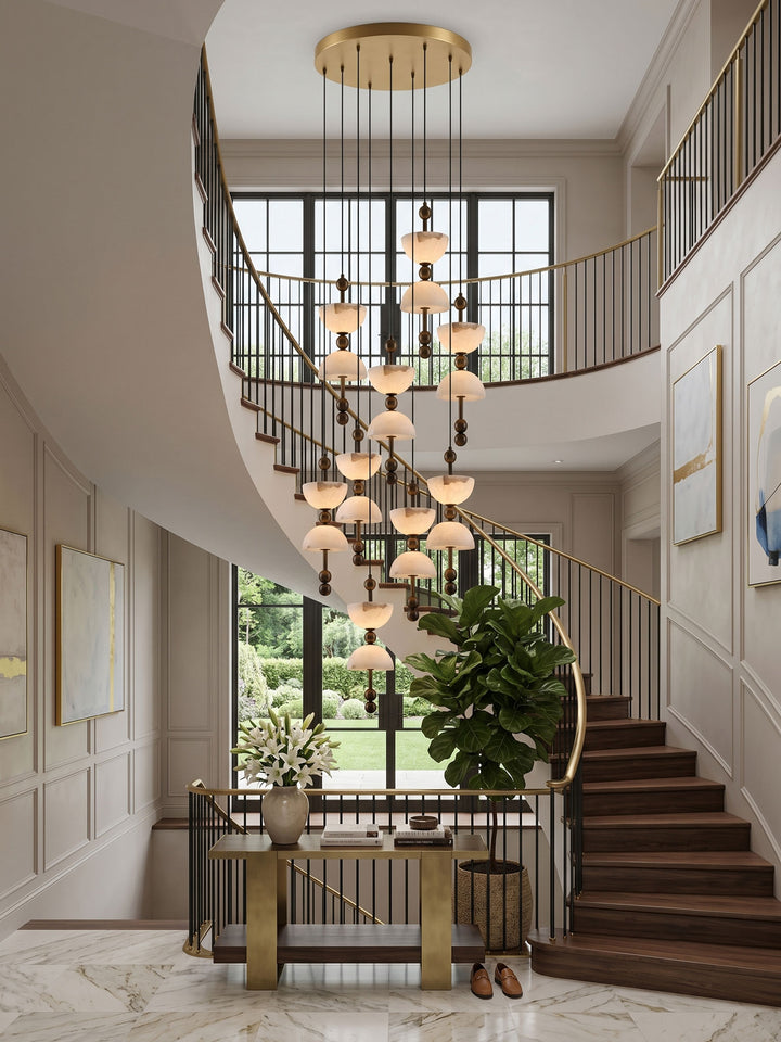 Duo Alabaster Pendant Lamp - Vakkerlight