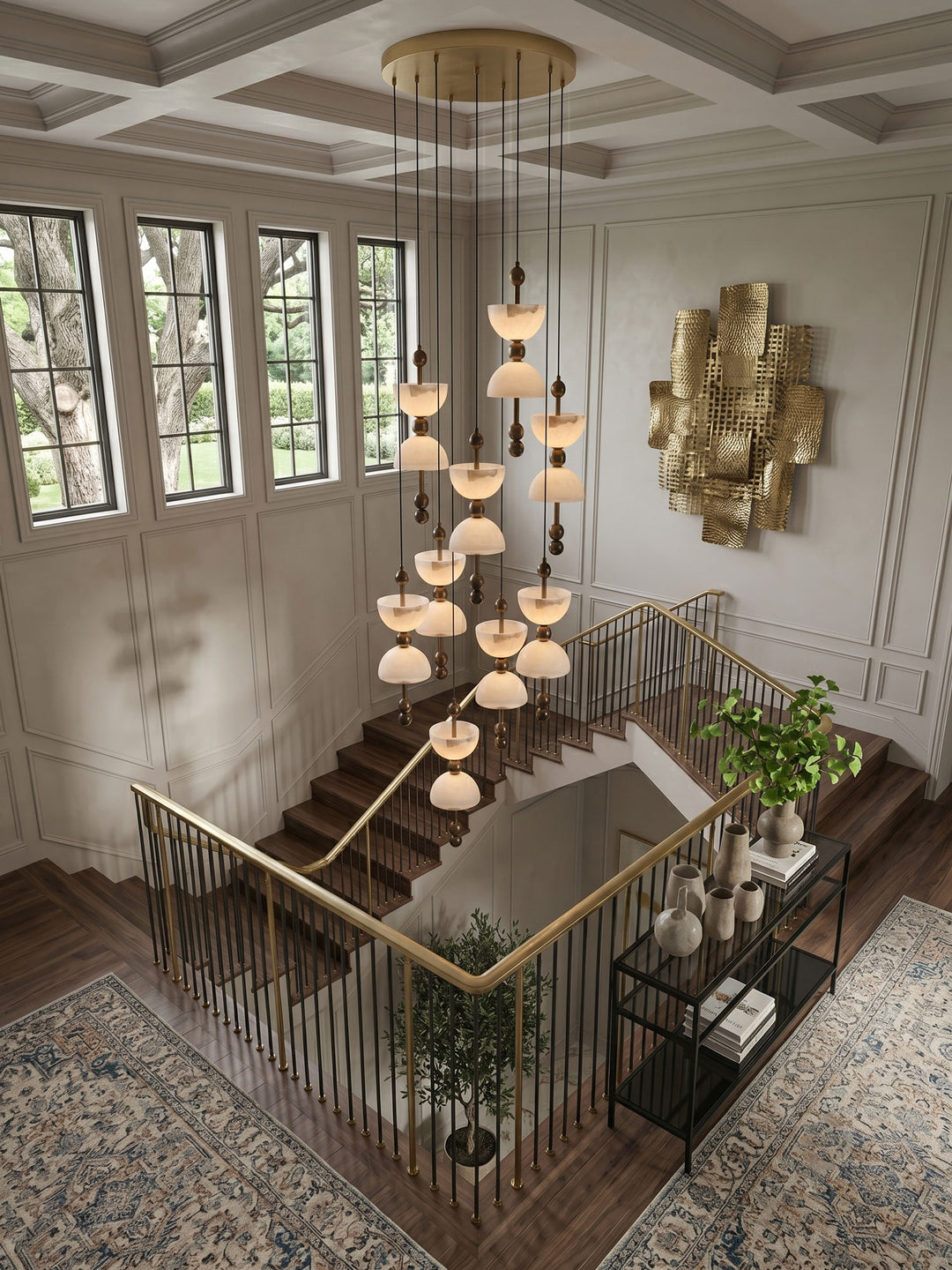 Duo Alabaster Pendant Lamp - Vakkerlight