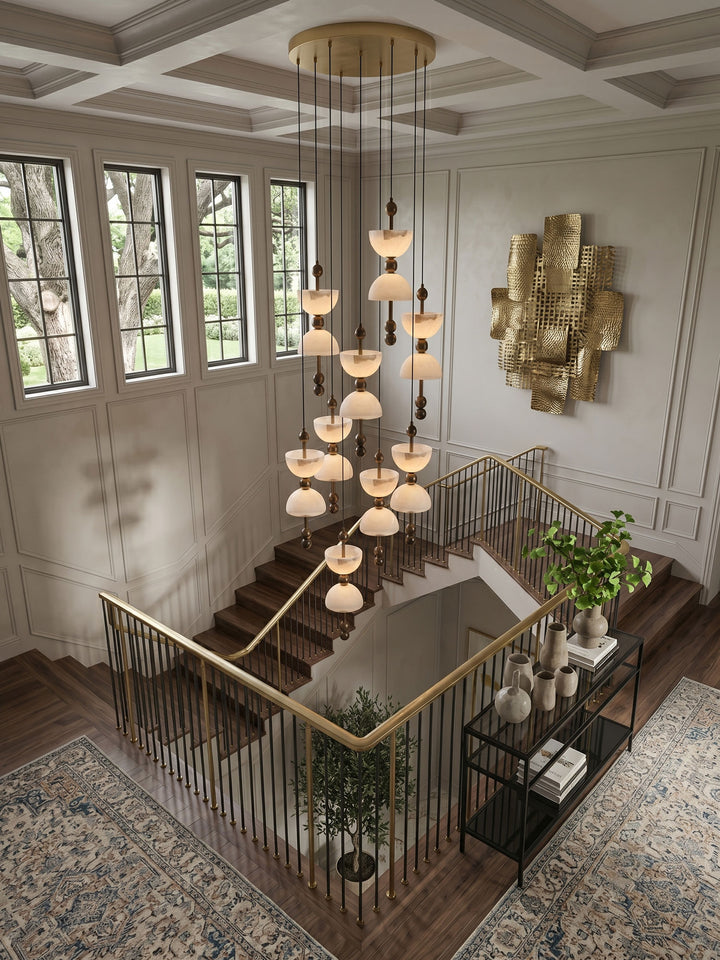 Duo Alabaster Pendant Lamp - Vakkerlight