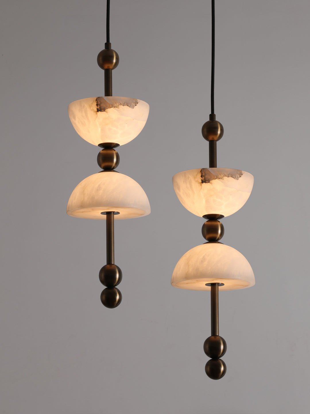 Duo Alabaster Pendant Lamp - Vakkerlight