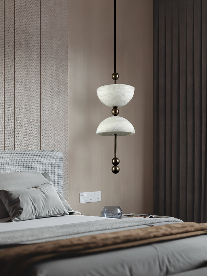 Duo Alabaster Pendant Lamp - Vakkerlight