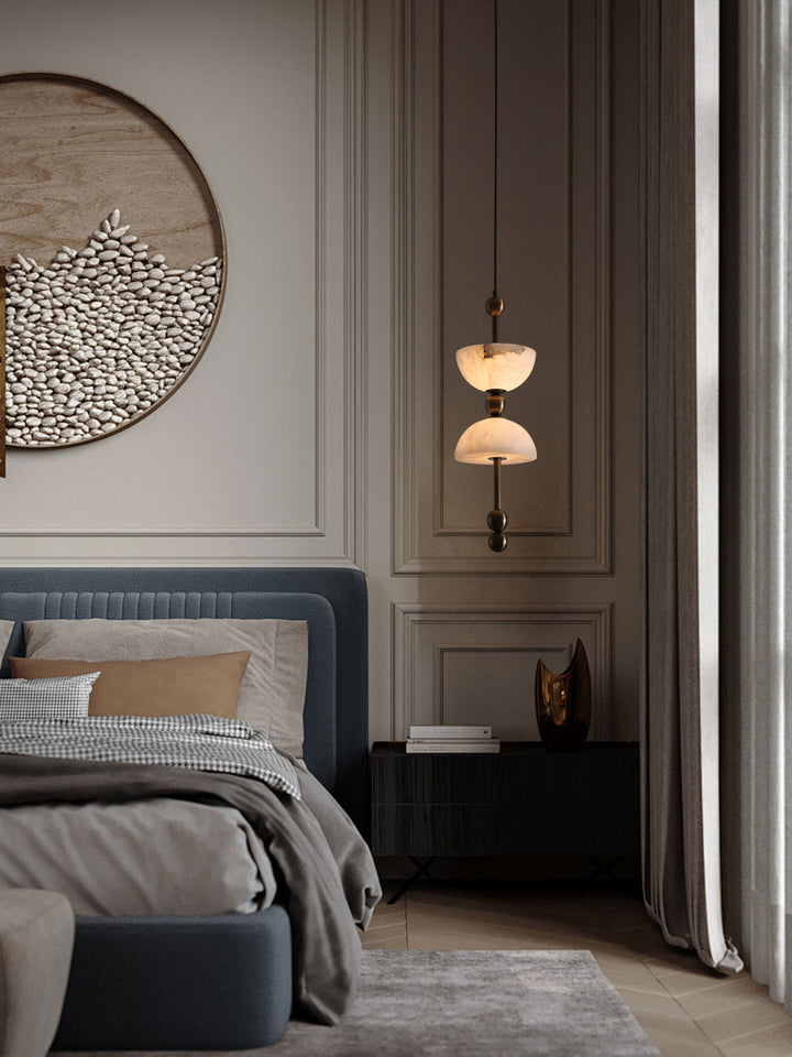 Duo Alabaster Pendant Lamp - Vakkerlight
